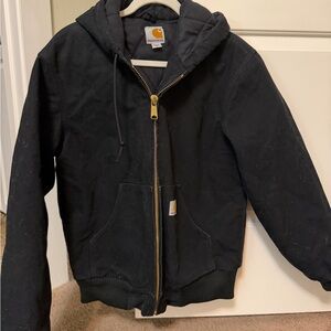 Carhartt women’s Black Hooded Jacket